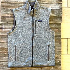 Patagonia, Mens Better Sweater Fleece Vest, Gray, M